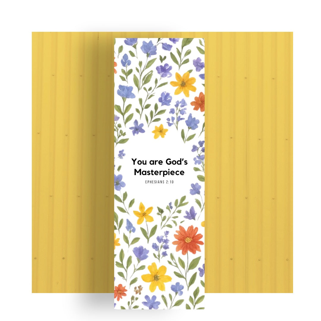 You Are God’s Masterpiece Collection 3 Faith Filled Bookmarks