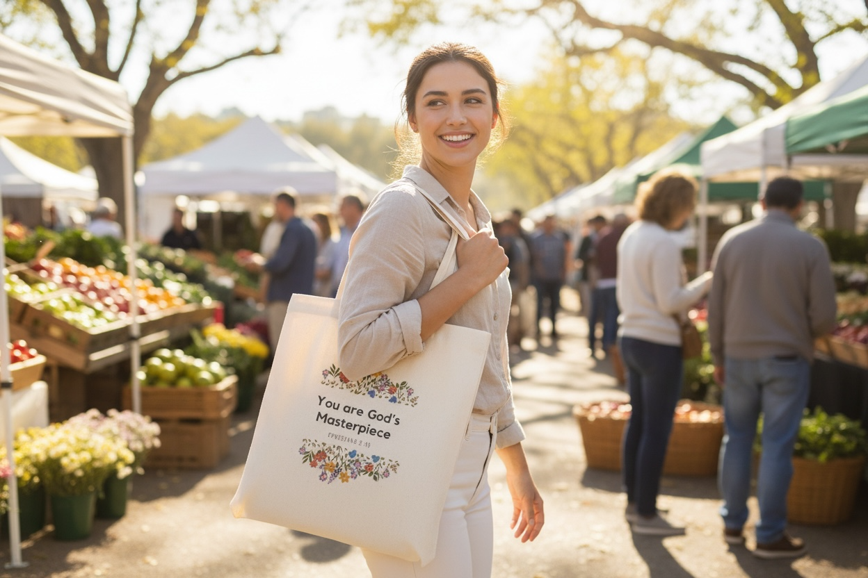 You are God's Masterpiece Tote Bag